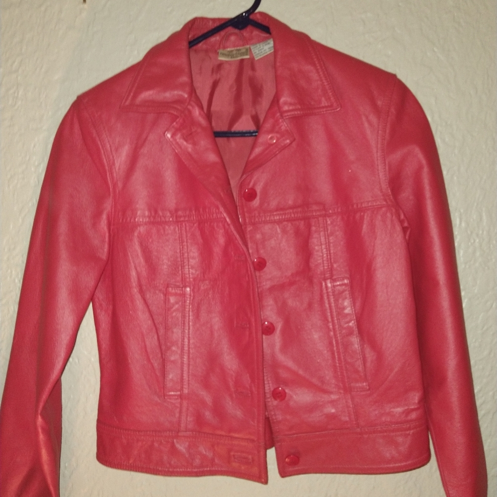 Leather jacket